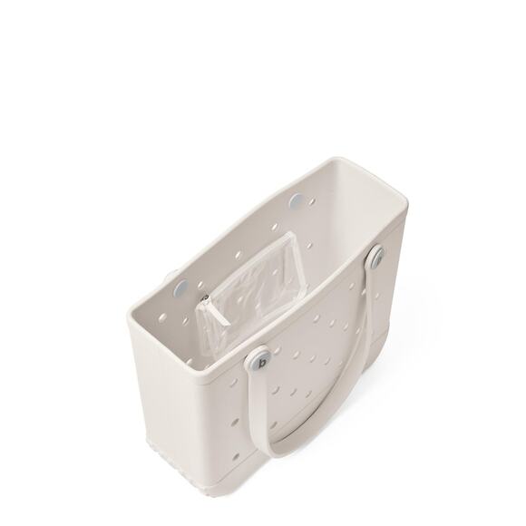 NWT BOGG BAG Tote in Coconut with White Buttons Lightweight, Durable EVA-Medium - Picture 5 of 6